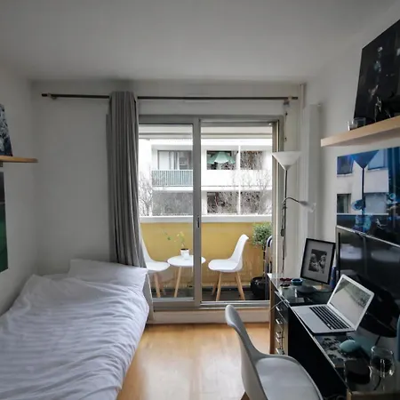 Avec Balcon Dans Le 17eme Apartmán Paříž